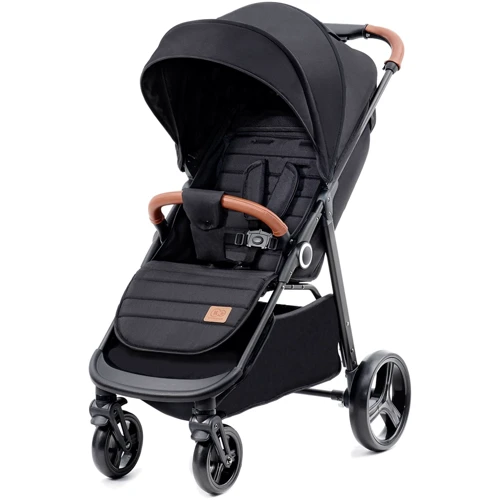 Прогулочная коляска Kinderkraft GRANDE Plus Black 4442