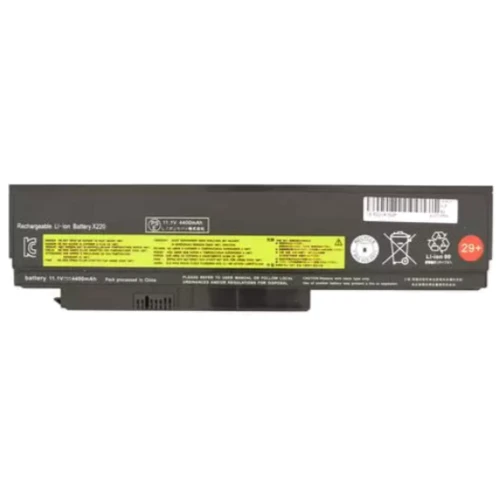 Батарея для ноутбука Lenovo-IBM 42T4940 ThinkPad X220 11.1V Black 5200mAh OEM (912158)