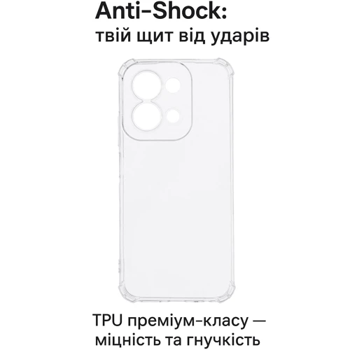 Чохол для телефона BeCover TPU Case Anti-Shock Clear для Xiaomi Redmi 15С (713812)