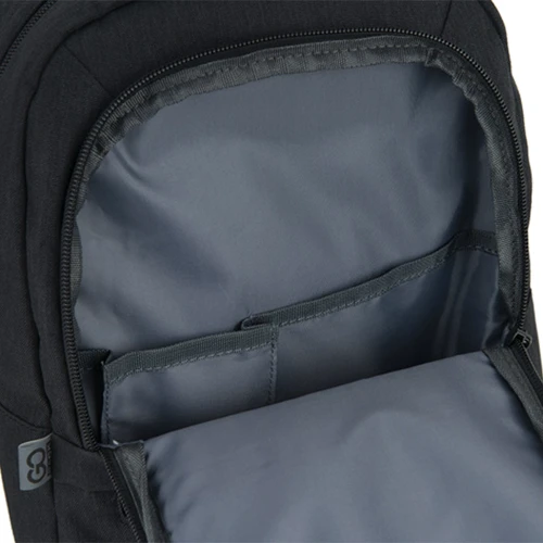 Рюкзак GoPack Education Teens 119S-4 черный (GO24-119S-4): Спинка Мягкая (без ребер жесткости)