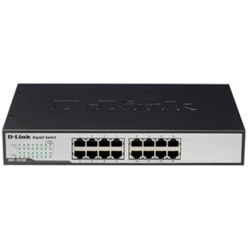 Мережевий комутатор D-Link DGS-1016D/E1A(F2A,G1A) (DGS-1016D/E1A(F2A,G1A,G2A))