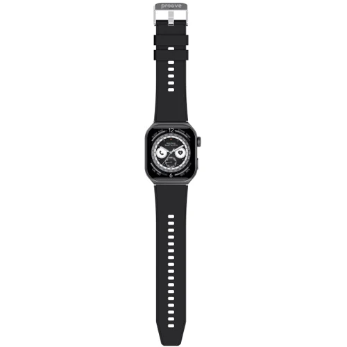 Смарт-часы Proove Moment Black: Фитнес-функции Шагомер, Подсчет калорий, Пульсометр, Пульсоксиметр, Секундомер