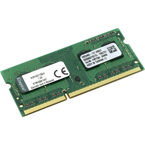 Kingston 4 GB SO-DIMM DDR3 1600 MHz (KVR16S11S8/4)