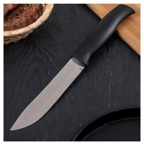 Кухонный нож Tramontina Athus Black для мяса 178мм (23083/107): Рукоятка Поликарбонат