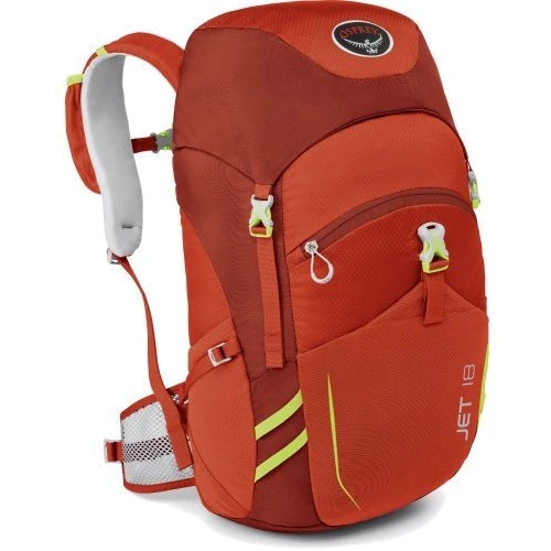 Рюкзак туристический Osprey Jet 18 Strawberry Red O/S						