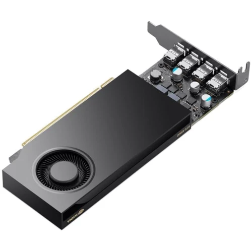 Видеокарта HP Quadro RTX A1000 8GB GDDR6 (9U276AA): Интерфейс PCI Express 4.0 x8