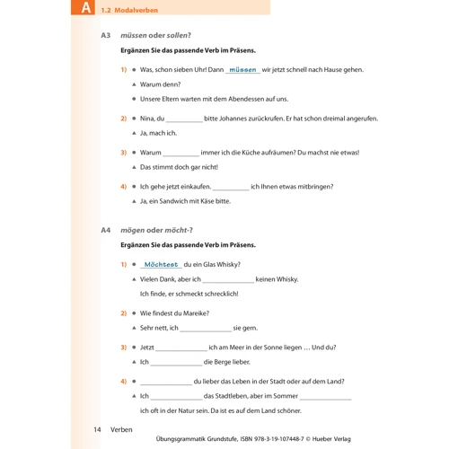 Deutsch als Fremdsprache. Übungsgrammatik für die Grundstufe: Количество страниц 240