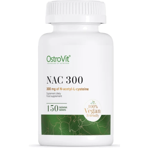OstroVit NAC N-ацетил-L-цистеїн 300 мг 150 таблеток