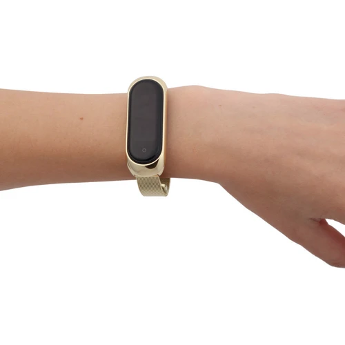 Ремінець BeCover Metal Gold для Xiaomi Mi Smart Band 5/6 (705148)
