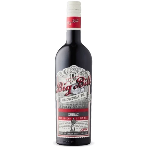 Вино BIG BILL W.O. Shiraz 2018 красное, сухое, 0.75л (MAR6002323019206)