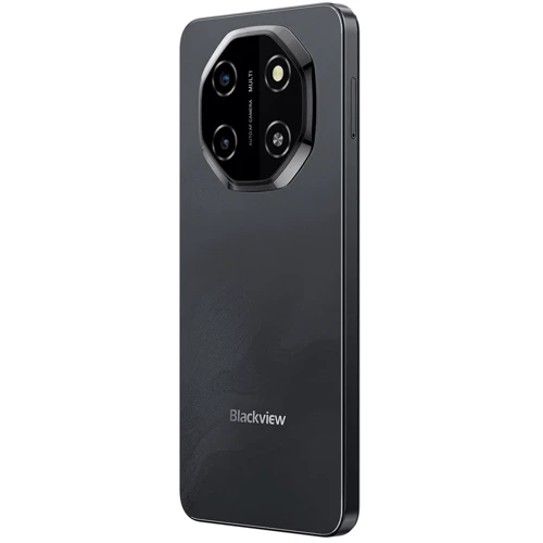 Смартфон Blackview Shark 6 4/128GB Phantom Black: Слот для карт памяти microSD (вместо 2-го слота SIM)