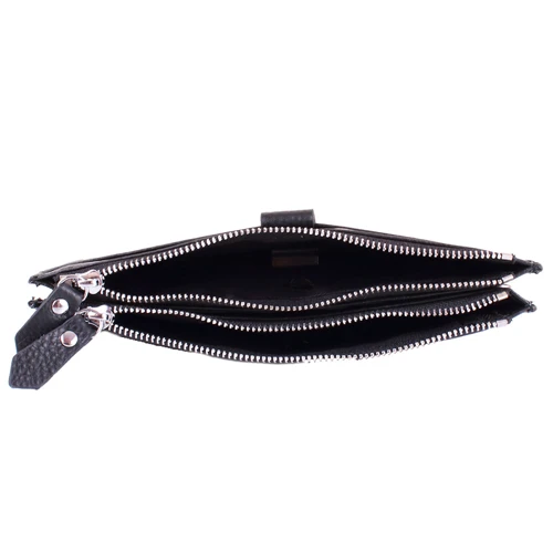 Жіночий гаманець ST Leather Accessories чорний (NST420-black): Стать жіночий