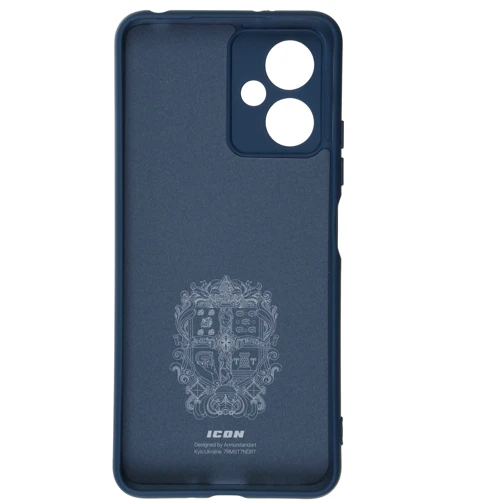 Чехол для телефонов ArmorStandart ICON Case Camera cover Dark Blue for Xiaomi Redmi Note 12 5G (ARM65194): Цвет синий
