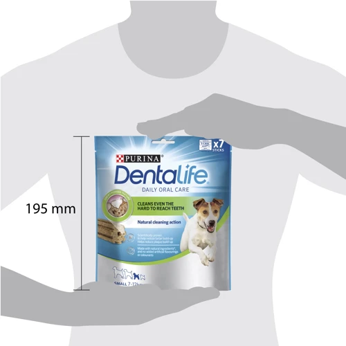 Лакомство для собак Purina Dentalife Small малых пород для здоровья зубов и десен 115 г (12452479): Возраст Взрослые