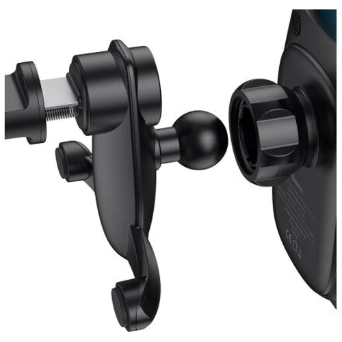 Держатель Baseus Car Holder Air Vent Wireless Charger Milky Way 15W Black (WXHW02-01): Особенности автодержатель, wireless charging