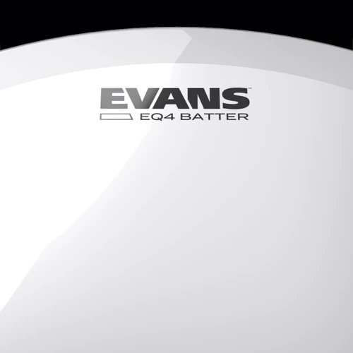 Пластик для бас-барабану EVANS 24" EQ4 CLEAR Bass: Тип Робочий