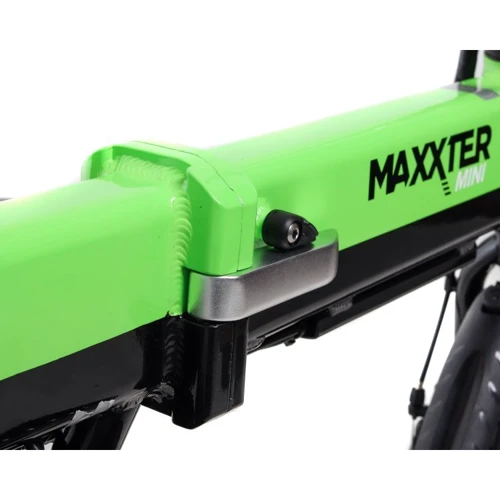 Електричний велосипед Maxxter MINI 14 "(чорно-зелений) фото 9