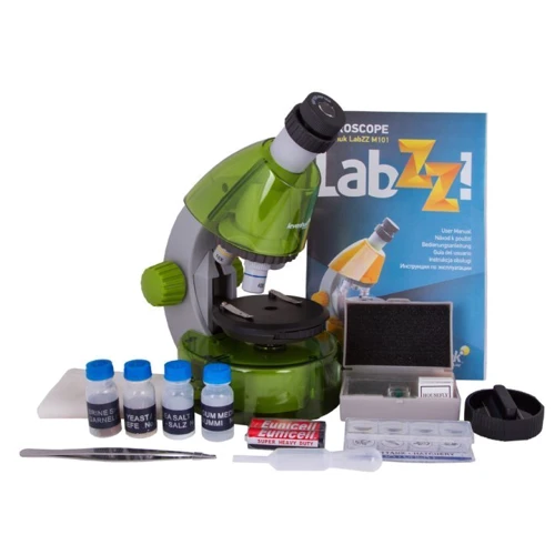 Мікроскоп Levenhuk LabZZ M101 Lime (69109) фото 10