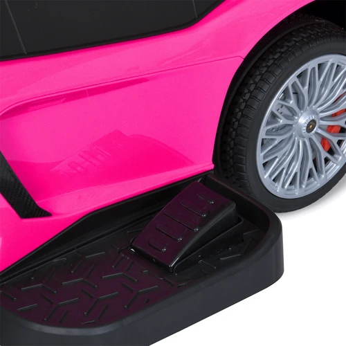 Детский электромобиль-толокар 2в1 Bambi Lamborghini розовый (M 5777EBL-8)