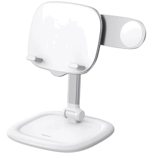Держатель Baseus Desk Holder Seashell White (B10451501211-00) for Apple iPhone 16 I 15 I 14 I 13 I 12 series and iPad