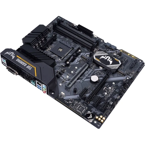 Asus TUF B450-Pro Gaming Socket AM4: Роз'єми на платі M.2, PCI Express x1, SATA 3.0