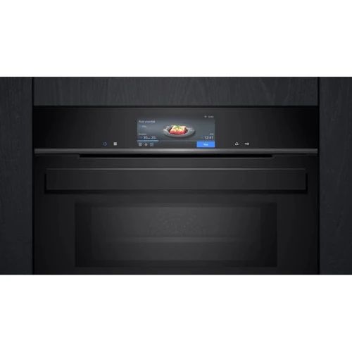 Духовой шкаф электрический Siemens CM978GNB1: Объем, л 45
