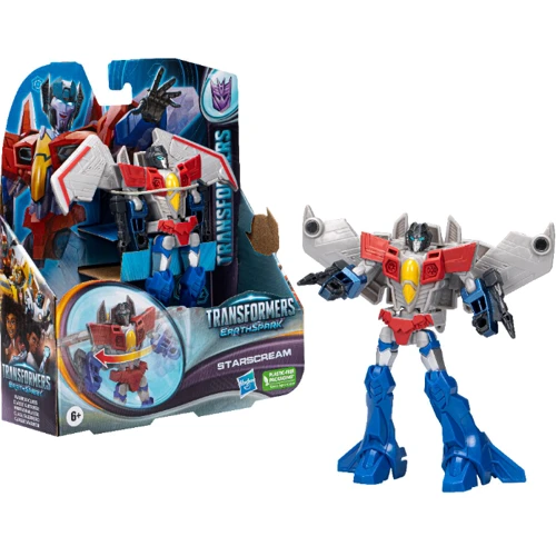 Фигурка Трансформер HASBRO TRANSFORMERS серии Трансформеры: Новая искра F6728 EARTHSPARK WARRIOR STARSCREAM (F6230_F6728)
