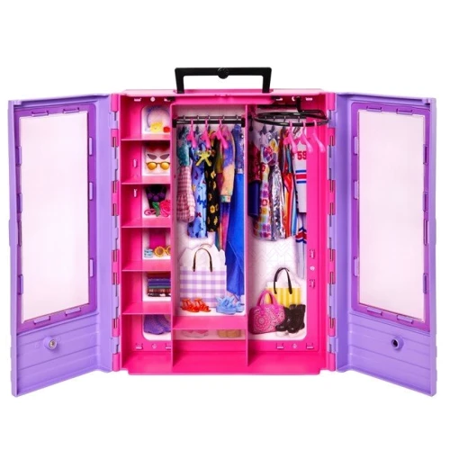 Игровой набор Barbie Сиреневый шкаф для одежды (HJL65): Производитель Barbie