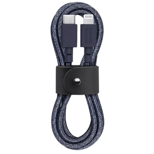 Кабель Native Union Belt Cable USB-C to Lightning 1,2m Indigo (BELT-CL-IND-2-NP)