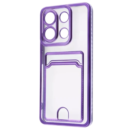 Аксессуар для смартфона WAVE Metal Pocket Case Purple for Xiaomi Redmi Note 13 Pro 4G / Poco M6 Pro 4G