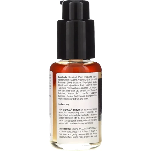 Source Naturals Skin Eternal Serum Сыворотка 50 ml (SNS-01504): Назначение Восстановление, Увлажнение