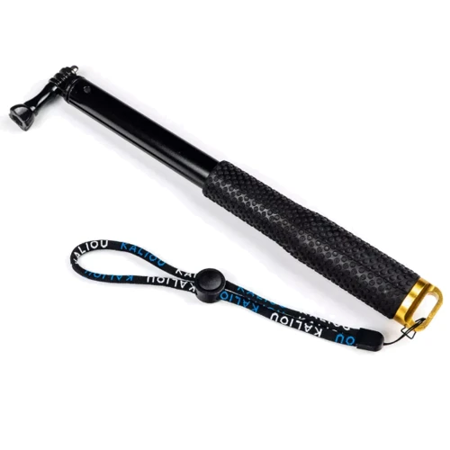 Монопод MSCAM Selfie Stick Rubber Grip (28-94см) Желтый фото 4