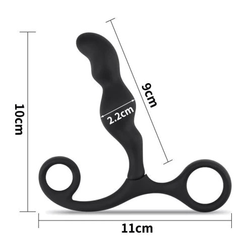Массажер простаты LoveToy P Spot Plug Black