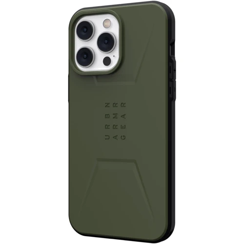 Чехол для iPhone Urban Armor Gear UAG Civilian Magsafe Olive (114039117272) for iPhone 14 Pro Max: Цвет зеленый