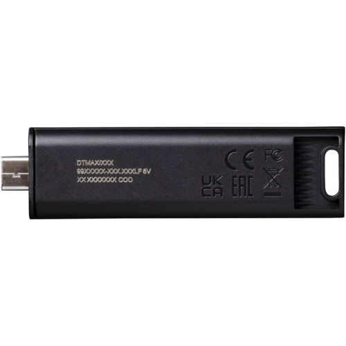 USB-флешка Kingston 1TB DataTraveler Max Black USB 3.2 Gen 2 Type-C (DTMAX/1TB): Максимальная скорость чтения, МБ/с 1000