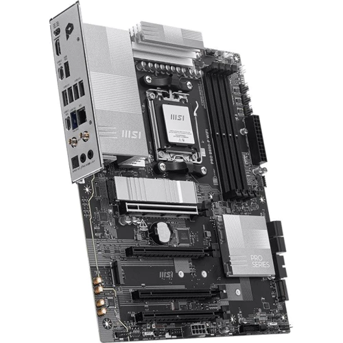 MSI PRO B850-P WIFI UA: Дополнительно Радиатор на VRM, Поддержка UEFI, Поддержка RAID, Адаптер Wi-Fi
