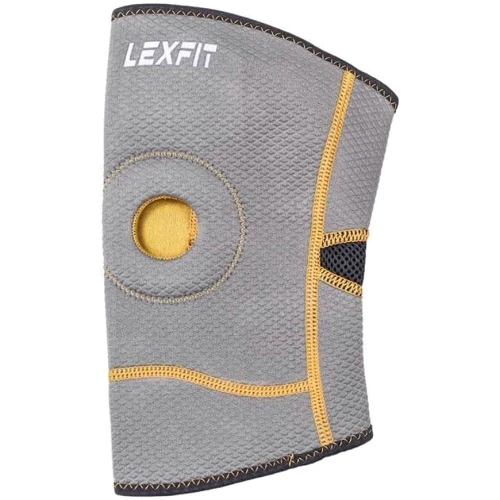 Бандаж для колена USA Style LEXFIT размер L серый (LBS-1406-L): Тип Для коленного сустава