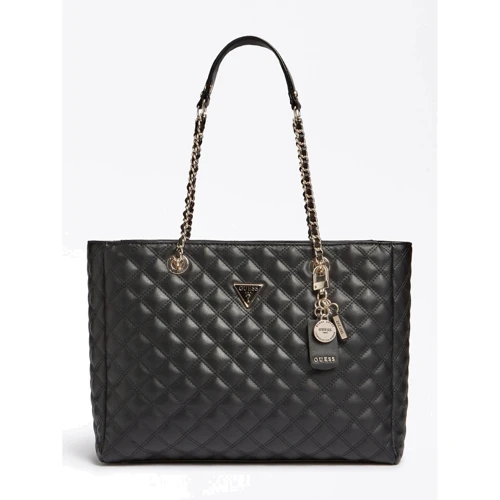 Женская сумка тоут Guess Cessily Tote черная (HWEV7679230-BLA)