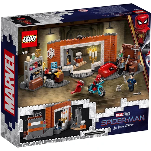Конструктор LEGO Super Heroes Marvel Человек-Паук в мастерской Санктума (76185): Количество деталей, шт. 355