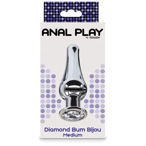 Анальная пробка Toy Joy Medium Diamond Bum Bijou
