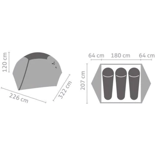 Палатка Salewa Latitude III 5900/5311