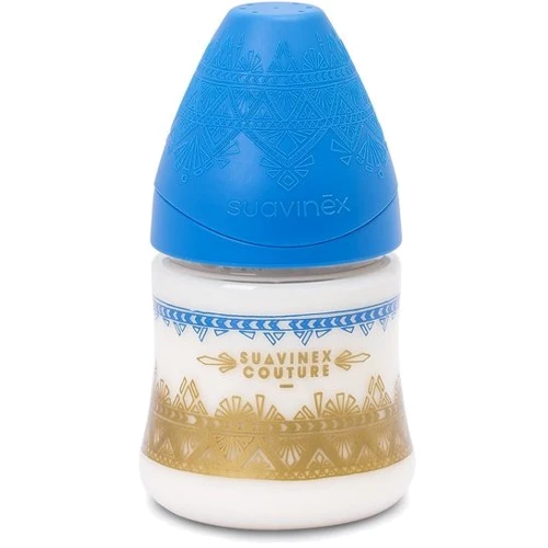 Бутылочка Suavinex Couture, 150 мл, синий (304123)