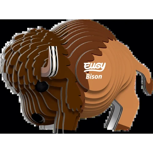 Сборная 3D модель Eugy Зоопарк: Бизон (XEG-045)