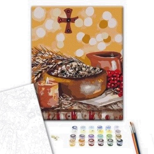 Картина по номерам Brushme Рождественская кутья ©Карина Зимина 40х50 см (BS53436): Производитель Brushme