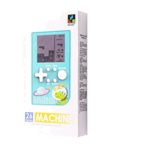 Портативна ігрова консоль PRC Tetris T13 red: Рекомендований вік от 3 лет