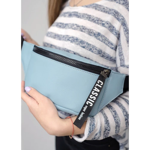 Жіноча поясна сумка Sambag Tirso MSH блакитна (80148010): Країна виробник Украина