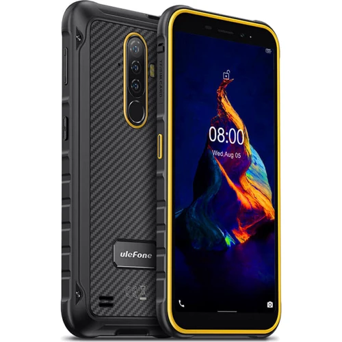 Смартфон Ulefone Armor X8 4/64GB Black/Orange (UA UCRF): Процессор MediaTek Helio A25 8 ядер (1.8 ГГц) + PowerVR GE8320