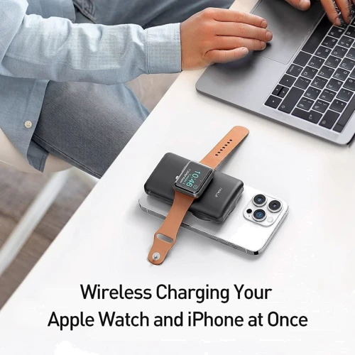 Внешний аккумулятор iWalk Power Bank 10000mAh Mag-X Black (HBT001-001A-ES) фото 8