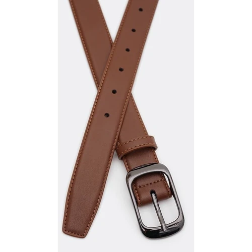 Жіночий ремінь Borsa Leather коричневий (CV1ZK-158br-brown): Стать Женский
