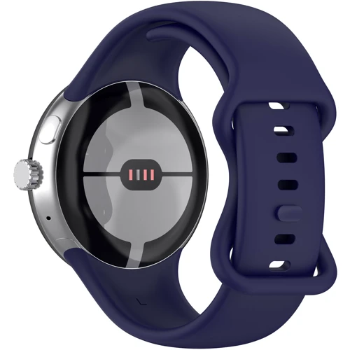Ремінець ArmorStandart Silicone Midnight Blue для Pixel Watch 3 45mm (ARM84022)